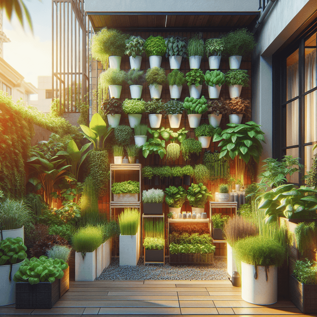 Jardim Comestível Pequeno: Cultive & Saboreie Já!