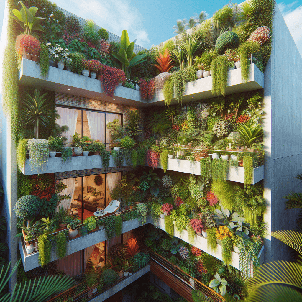 Jardim Vertical: Varanda Oásis em Apartamento (Guia)